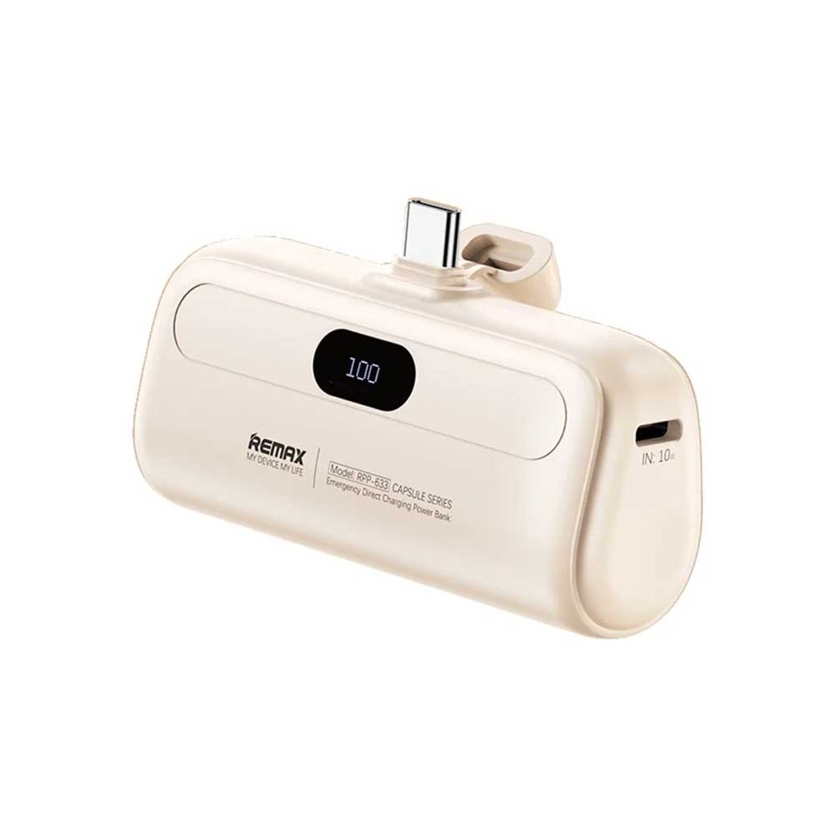 REMAX - Power Bank Remax RPP-632 para USB-C de Color Blanco