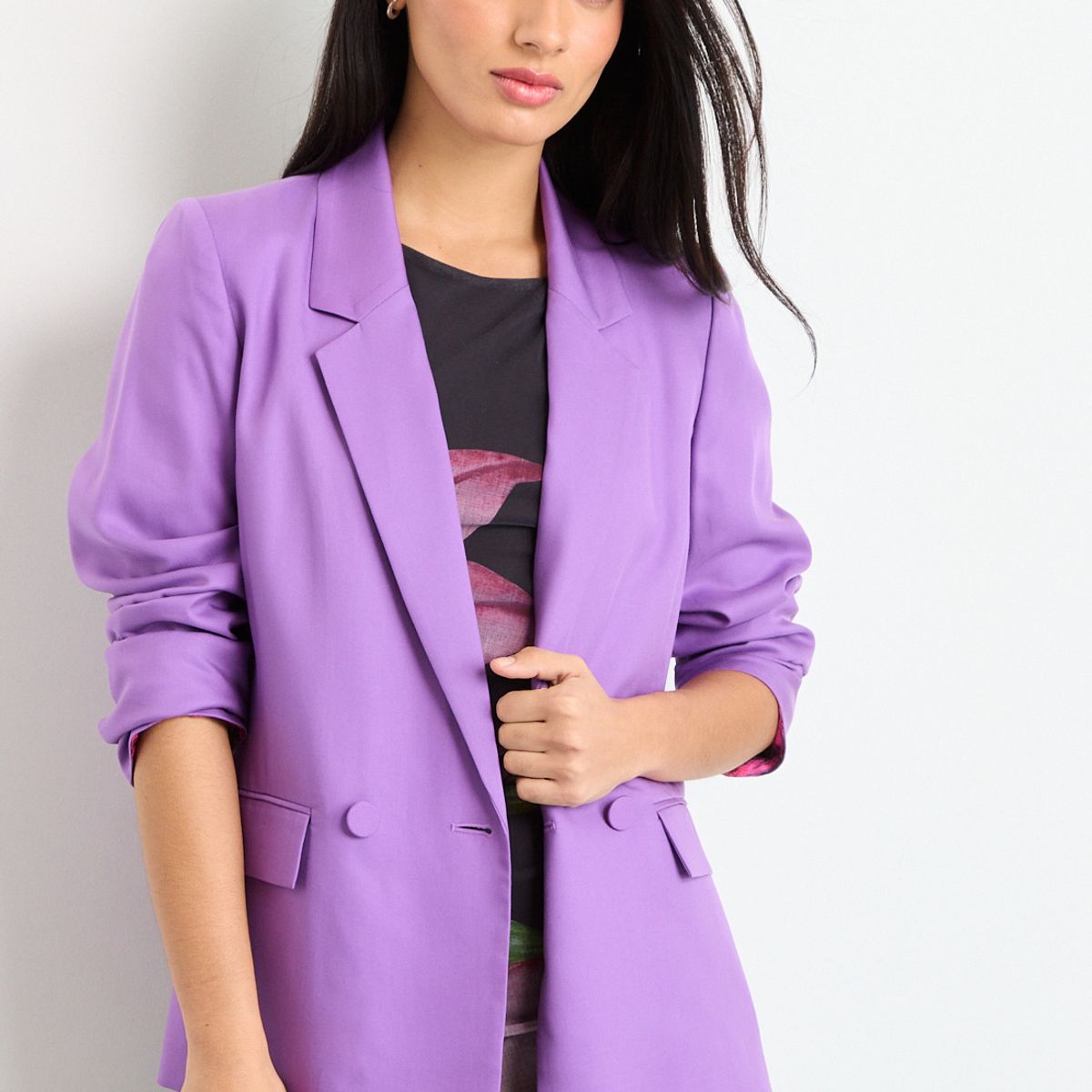 IO - Blazer Mujer Morado IO