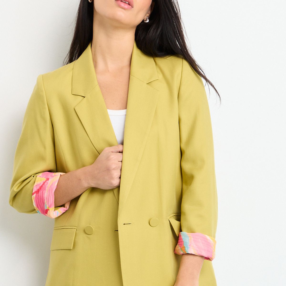 IO - Blazer Mujer Amarillo IO