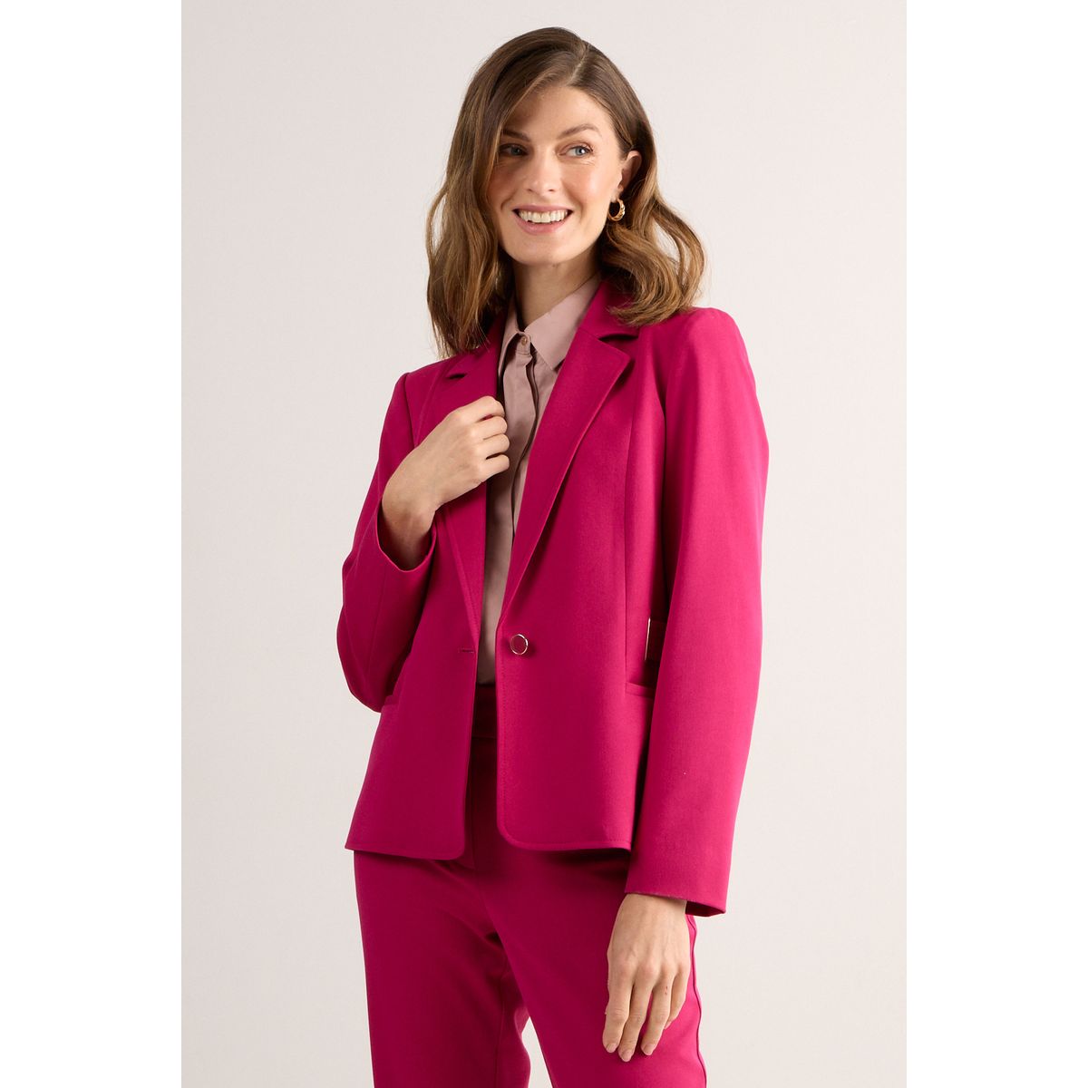 MA GRIFFE - Blazer Mujer Fucsia Magriffe