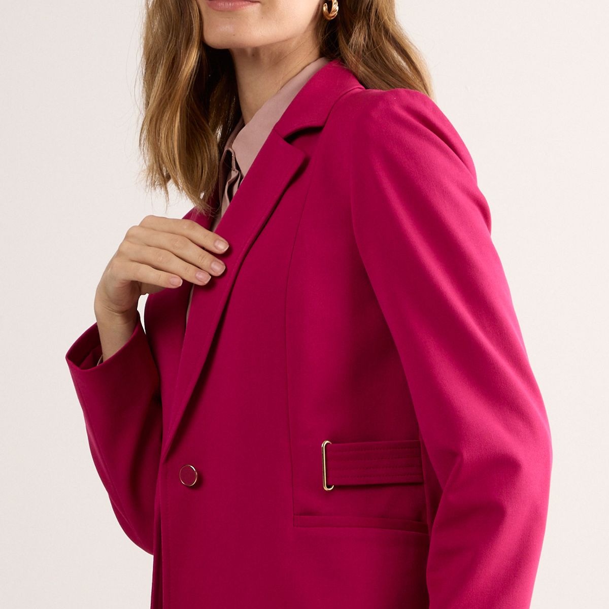 MA GRIFFE - Blazer Mujer Fucsia Magriffe
