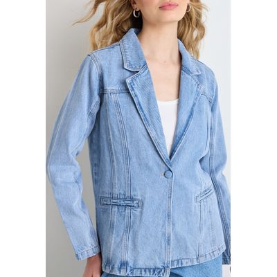 Imagen 2 del producto Blazer Mujer Celeste