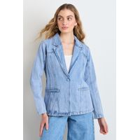 Blazer Mujer Celeste