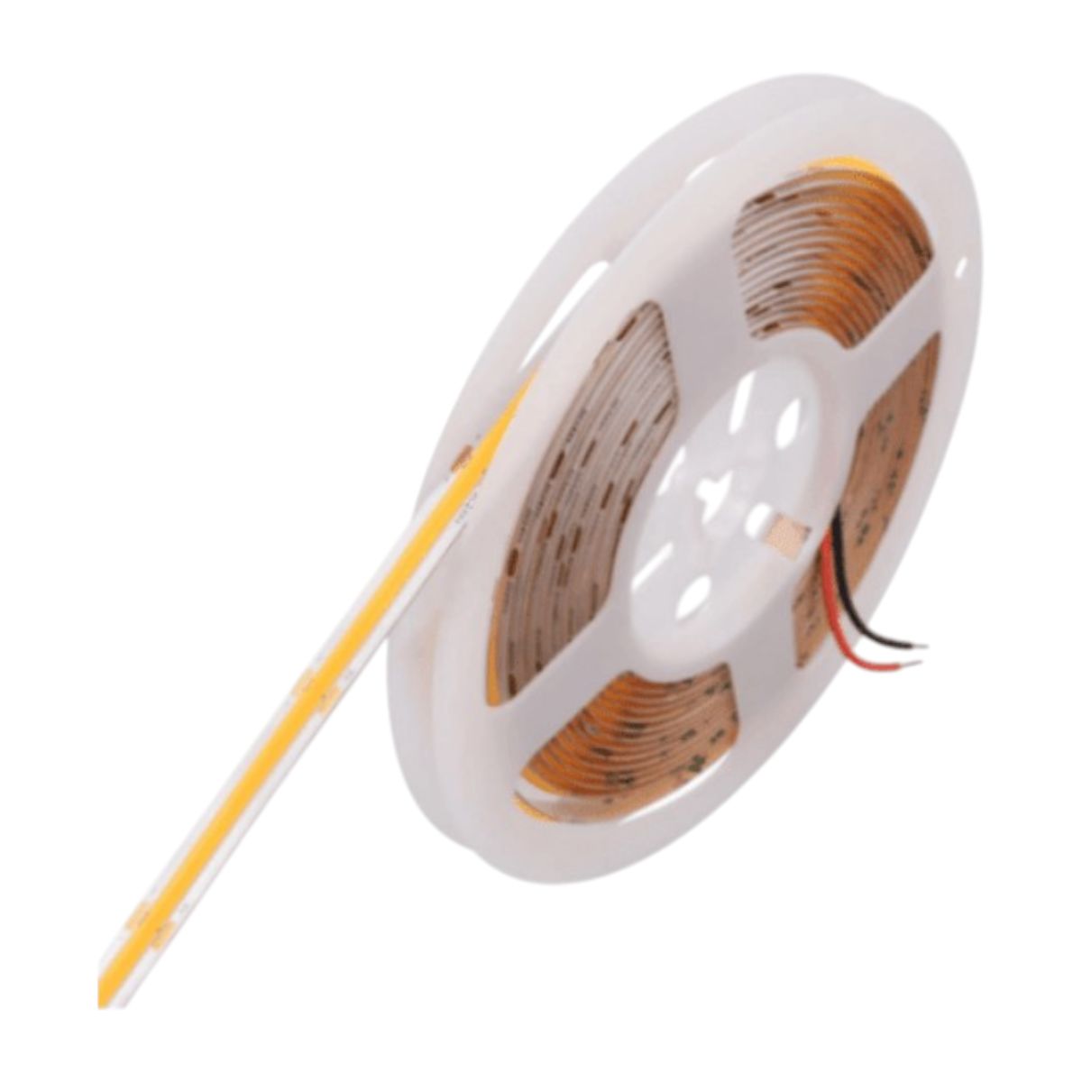 GENERICO - 2 Cintas Led 24V COB IP54 320Led/m 10mt Luz Fría