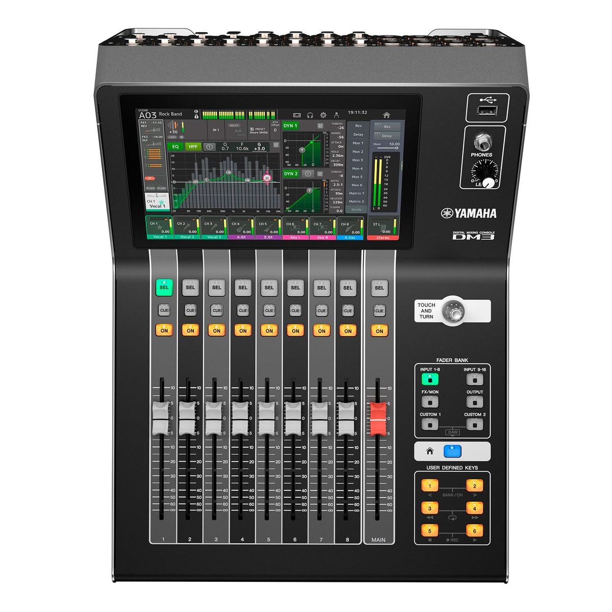 YAMAHA - Yamaha DM3 Mezclador Digital 8 Canales