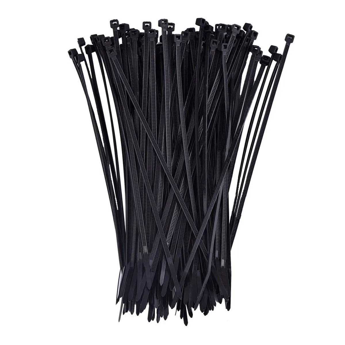 ATLANTICSWIRE - AMARRA PLÁSTICA 3,6 X 300 MM NEGRA (100 UNIDADES)