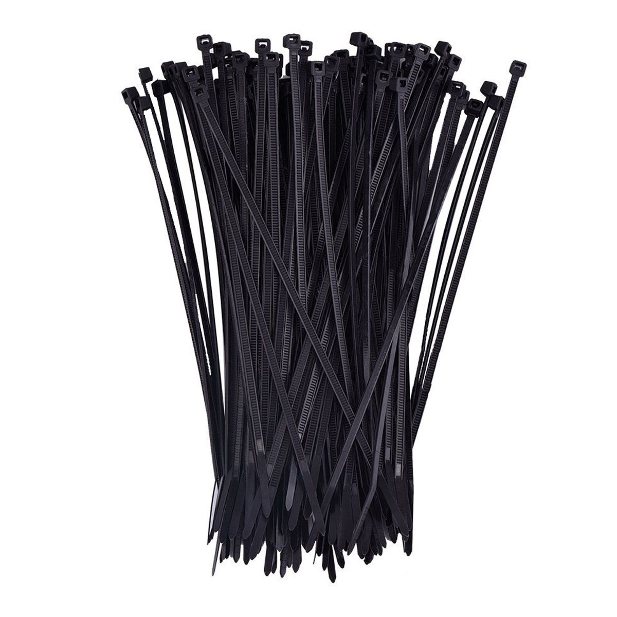 ATLANTICSWIRE - AMARRA PLÁSTICA 3,6 X 300 MM NEGRA (100 UNIDADES)