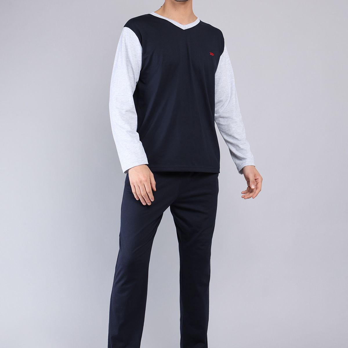 ARROW - Pijama Largo Cuello V Arrow ARROW