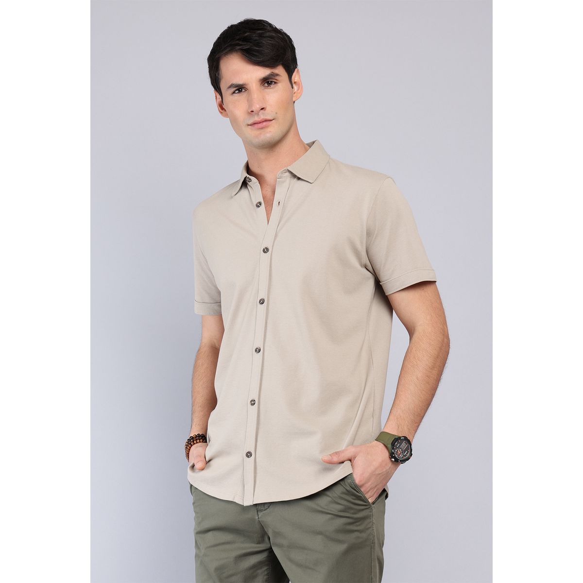 ARROW - Polera Abotonada Spandex Arrow ARROW