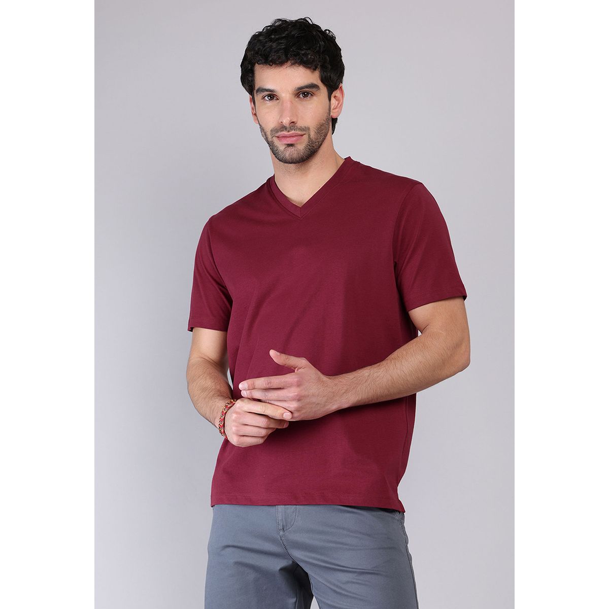 PIERO BUTTI - Polera Cuello V Piero Butti PIERO BUTTI