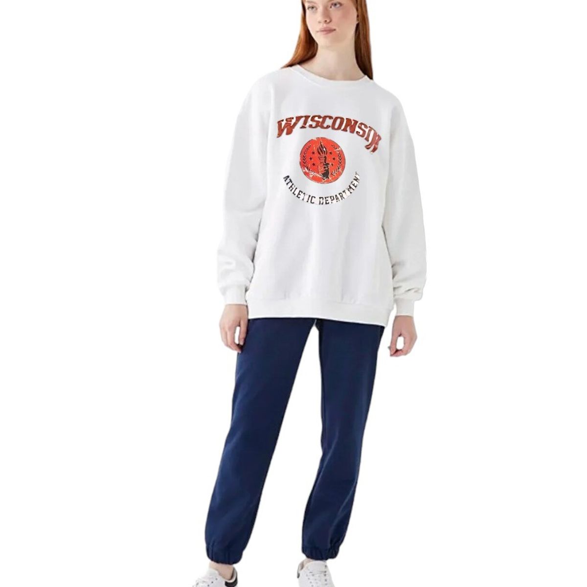 MROTTO - Polerón Wisconsin Mujer Gris Talla M-L