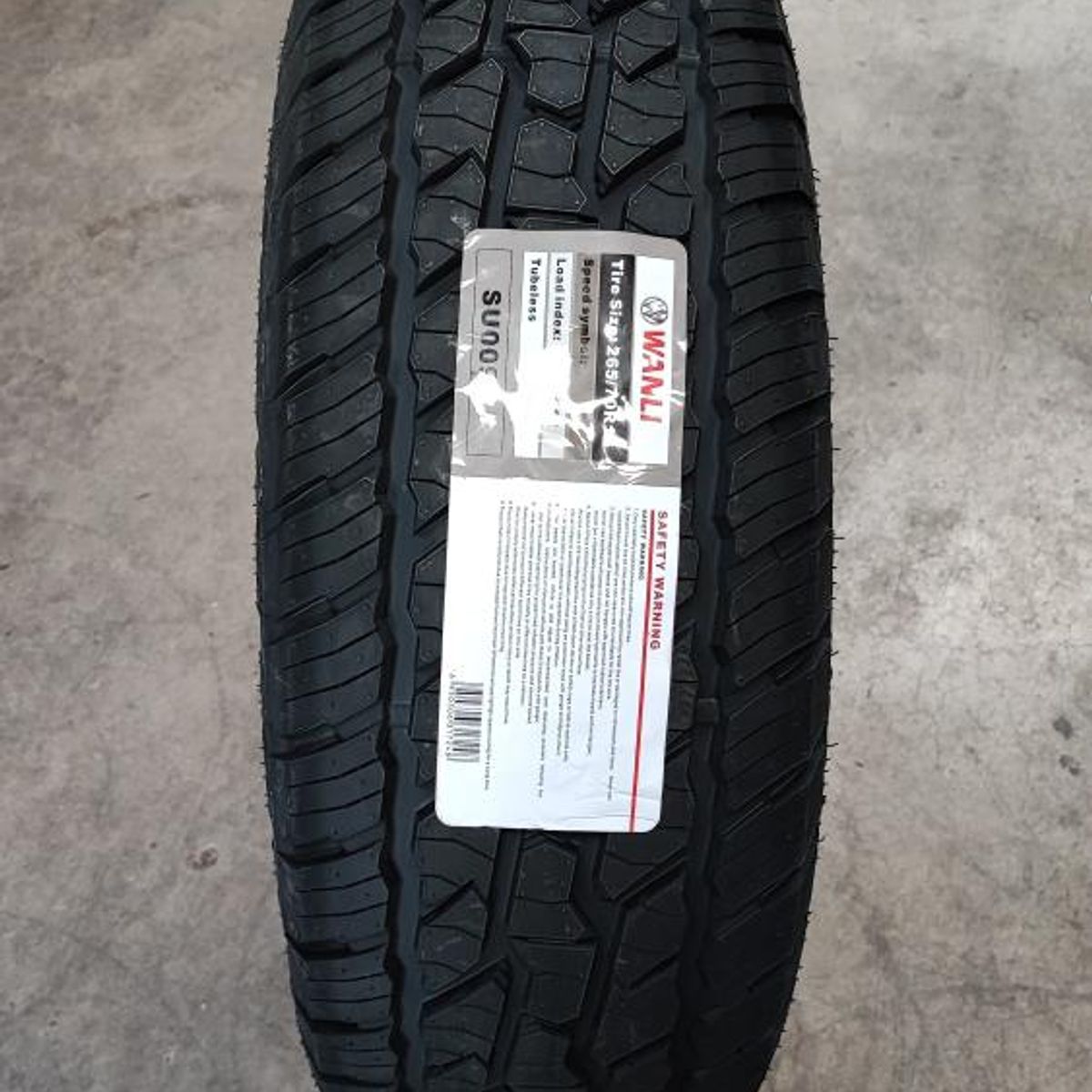 GENERICO - NEUMATICO 26570 R16 WANLI SU009 AT 112T