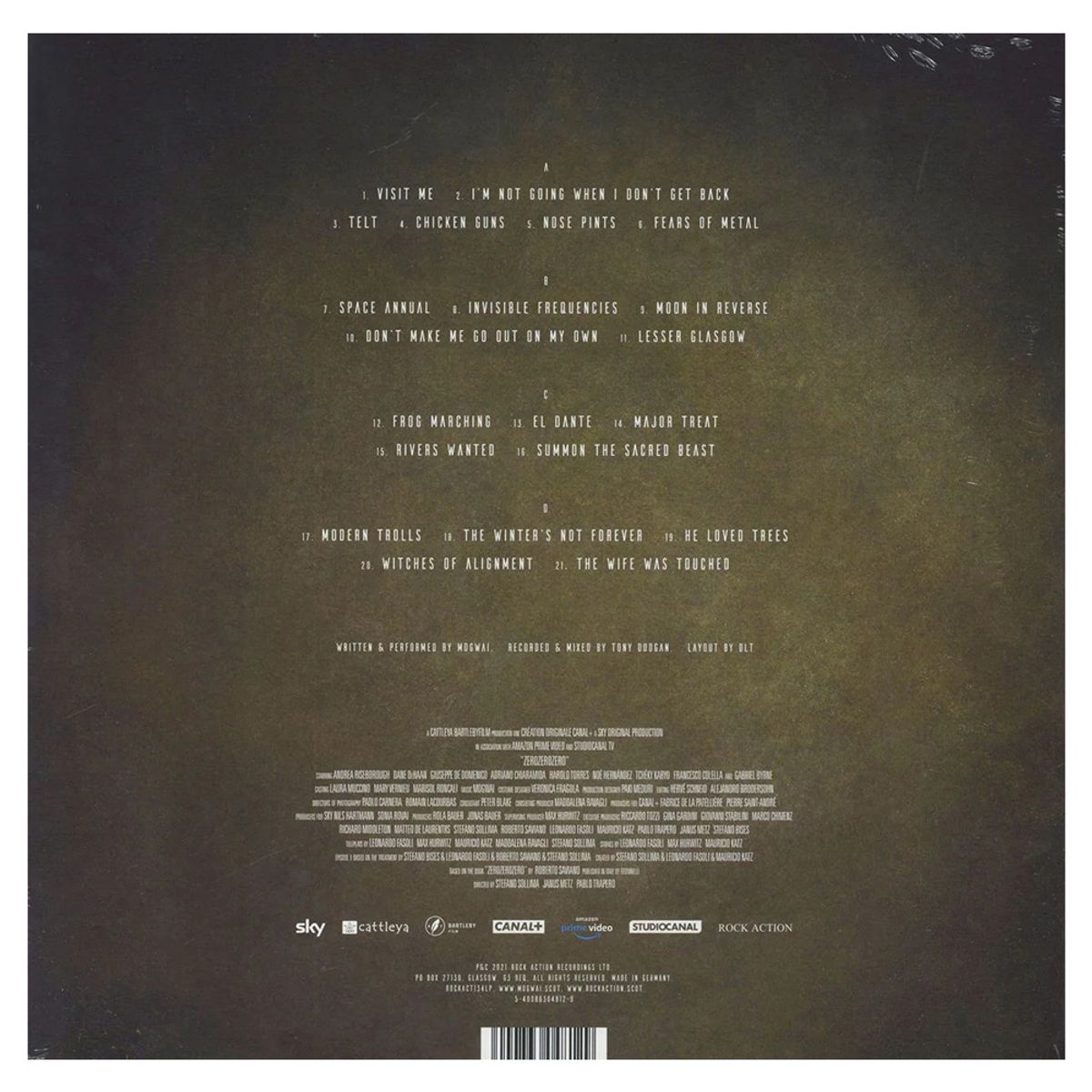 GENERICO - Mogwai  ZeroZeroZero A Mogwai Soundtrack- Vinilo Doble