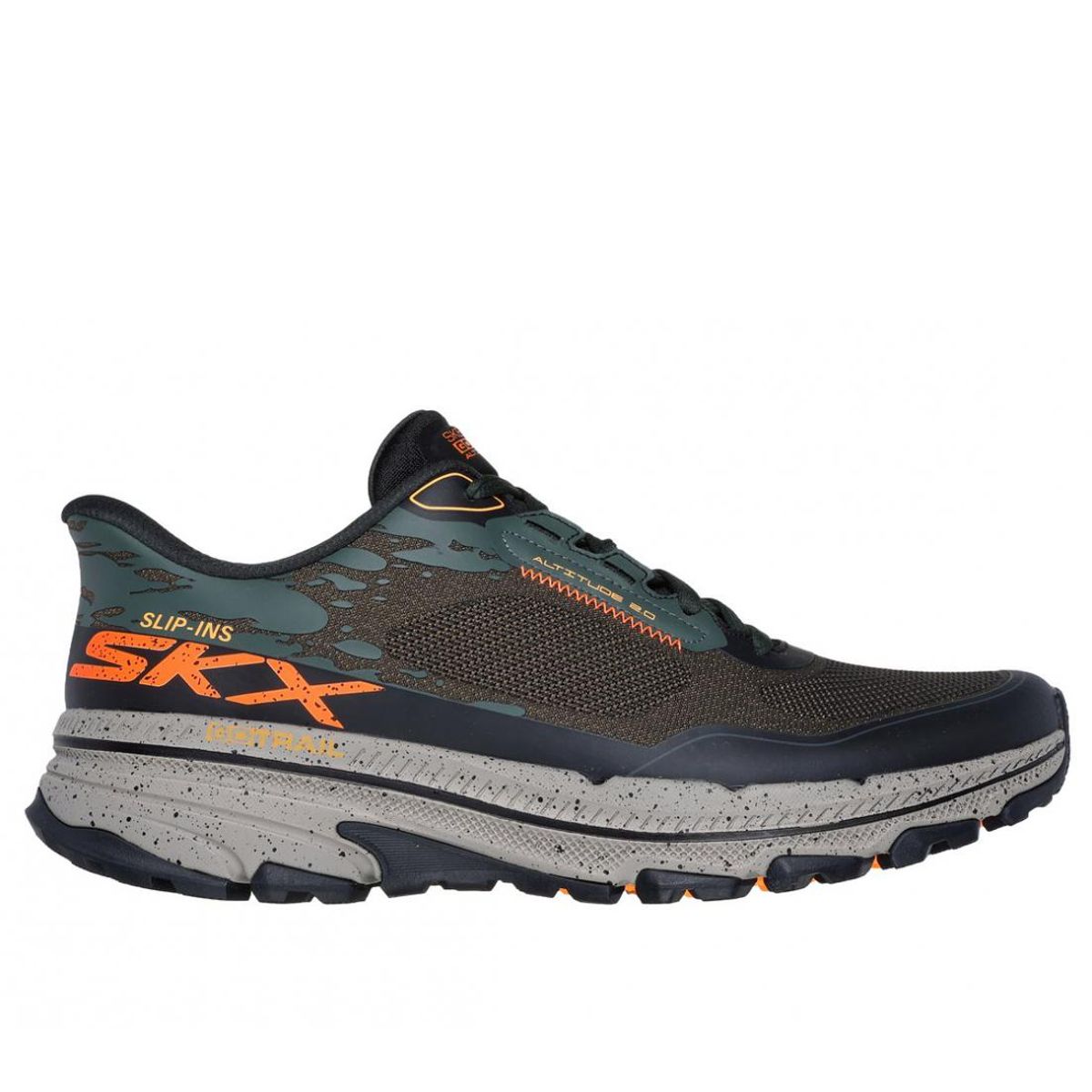 SKECHERS - Zapatillas Hombre Slip-ins Go Run Trail Altitude 20 Verde Skechers
