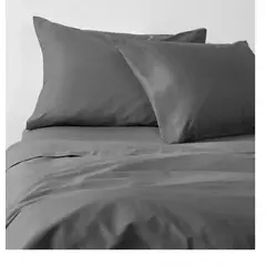 CANNON - Sabanas King 300 Hilos 1oo% Algodon Fog