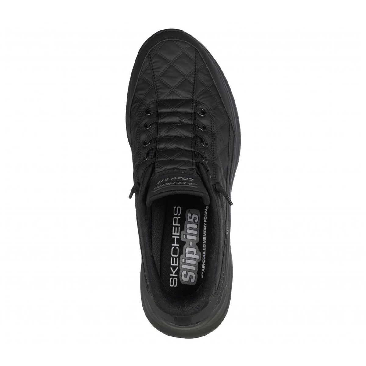 SKECHERS - Zapatillas Hombre Slipins Contour Foam CozyFit Negro Skechers