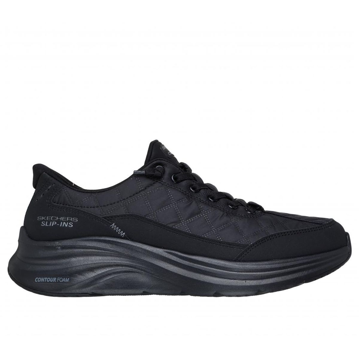 SKECHERS - Zapatillas Hombre Slipins Contour Foam CozyFit Negro Skechers