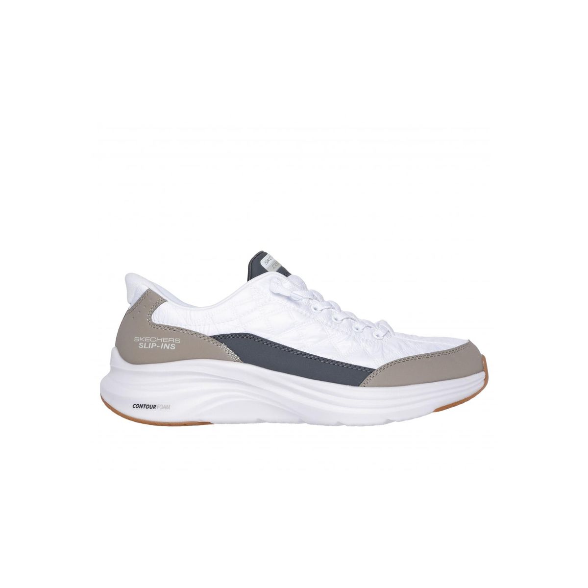 SKECHERS - Zapatillas Hombre Slipins ContourFoam CozyFit Blanco Skechers