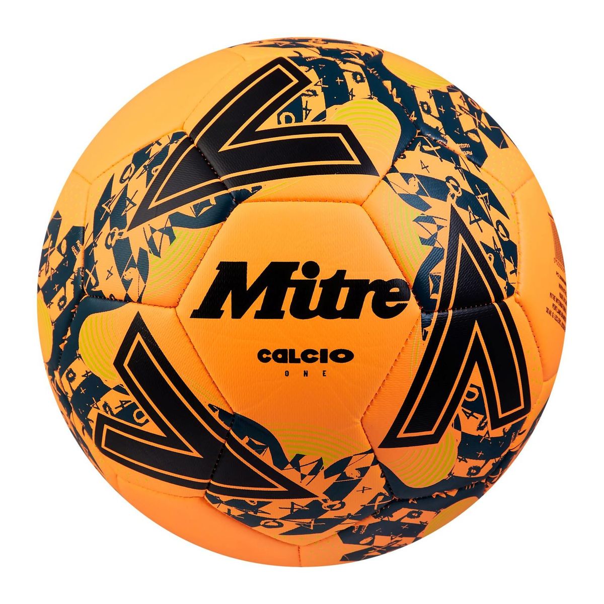MITRE - Balón de Fútbol Calcio Mitre Naranjo T.5