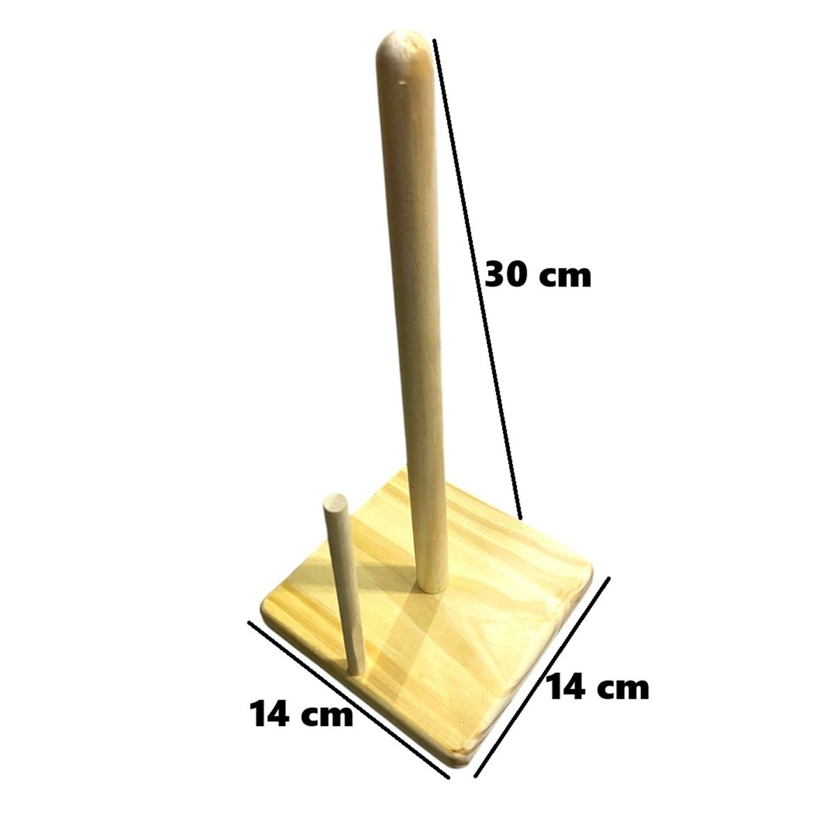 GENERICO - soporte toalla nova porta toalla nova bambu grande madera