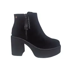 POZATINI - BOTIN GAMUZA PLATAFORMA MUJER