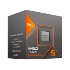AMD CORP - Procesador AMD Ryzen 5 8600G, 6 Nucleos, 12 Hilos, Gráficos Radeon 760M, Socket