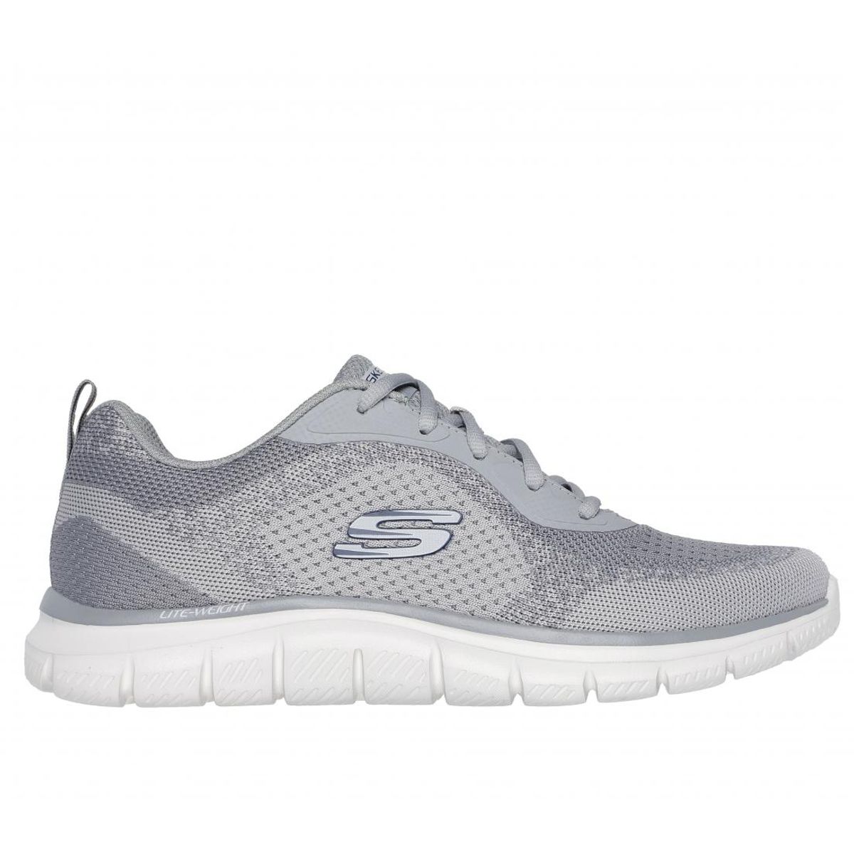 SKECHERS - Zapatillas Hombre Track - Glendor Gris Skechers
