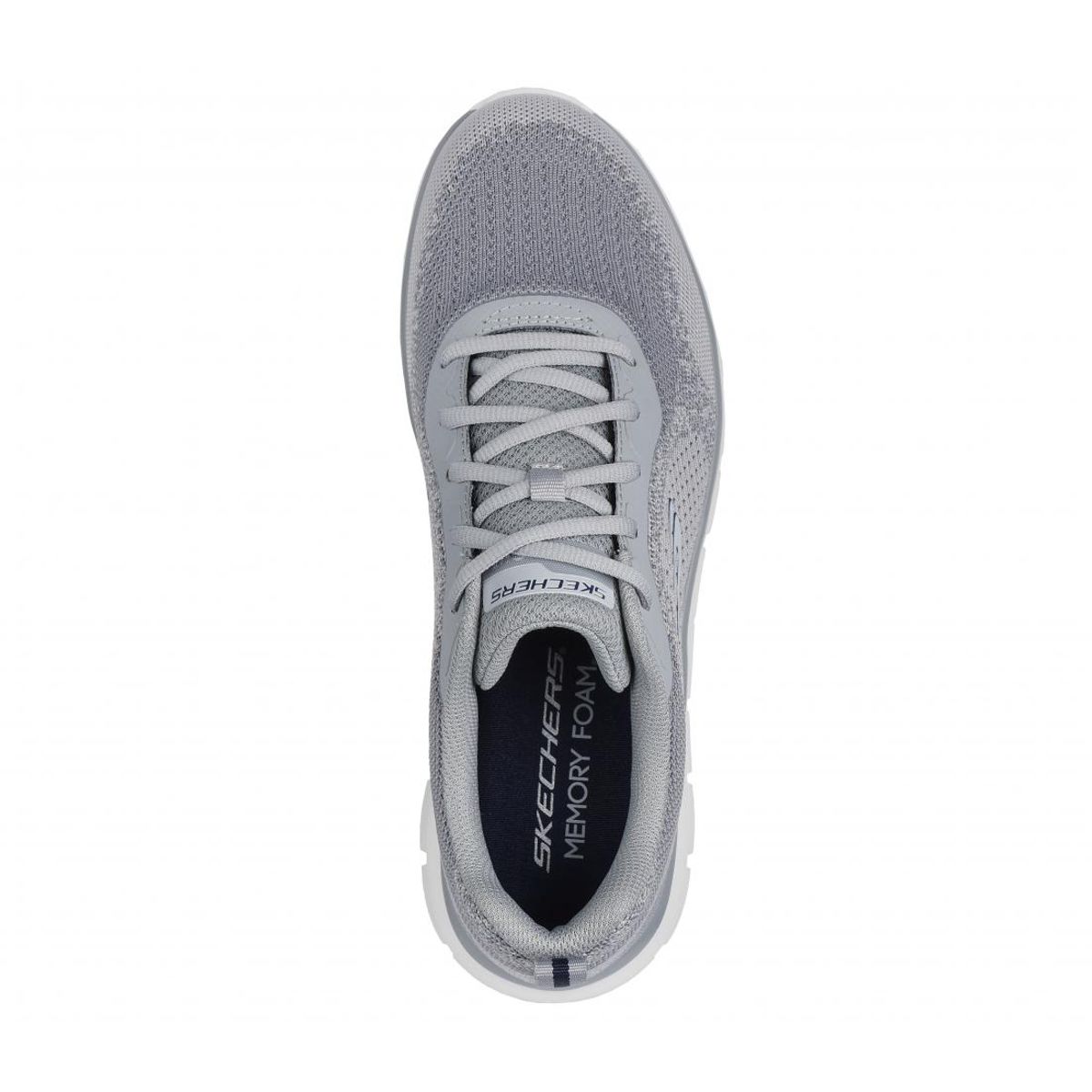 SKECHERS - Zapatillas Hombre Track - Glendor Gris Skechers