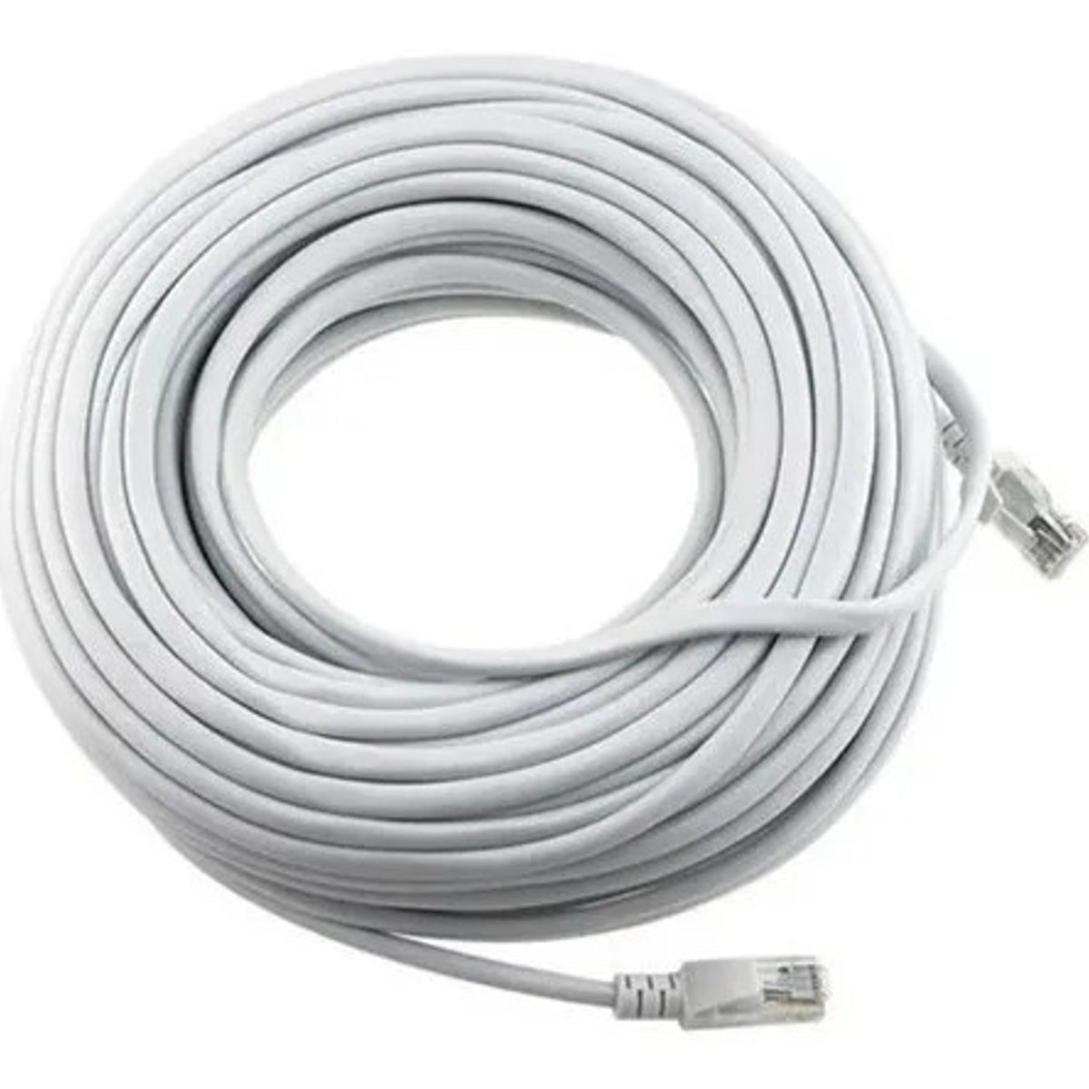 DM - Cable Red Cat5 Armado 30 Mts Gris