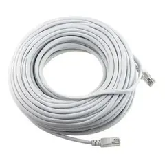 DM - Cable Red Cat5 Armado 30 Mts Gris