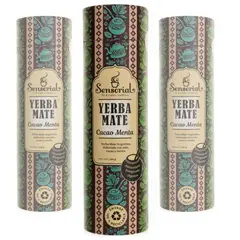SENSORIAL - Yerba Mate Cacao Menta Tarro 250g