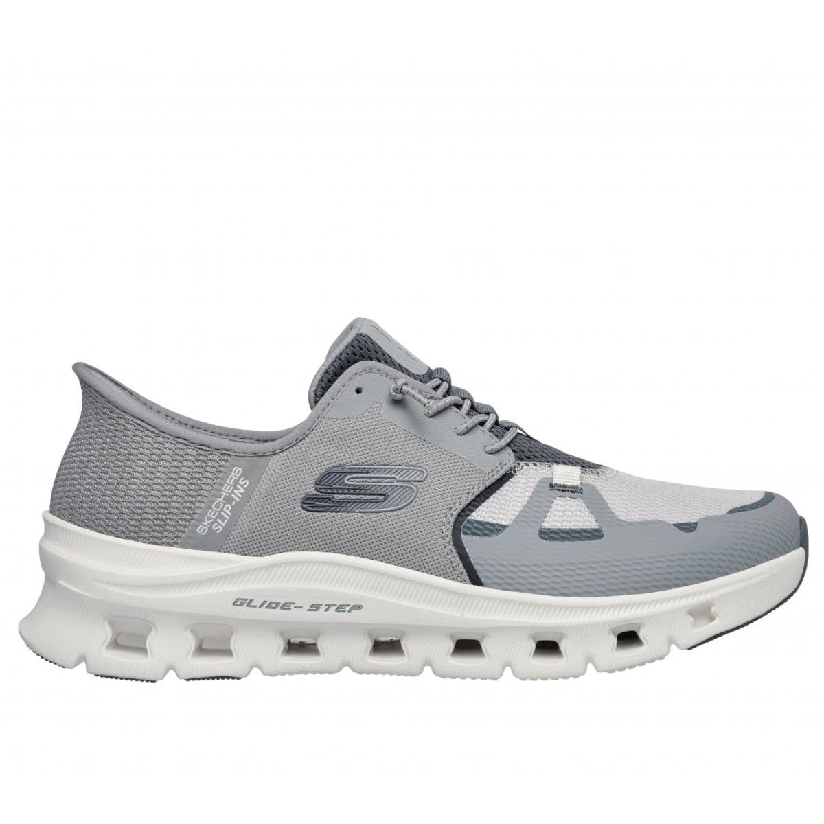 SKECHERS - Zapatillas Hombre Slip-ins Glide-Step Pro Gris CC Skechers