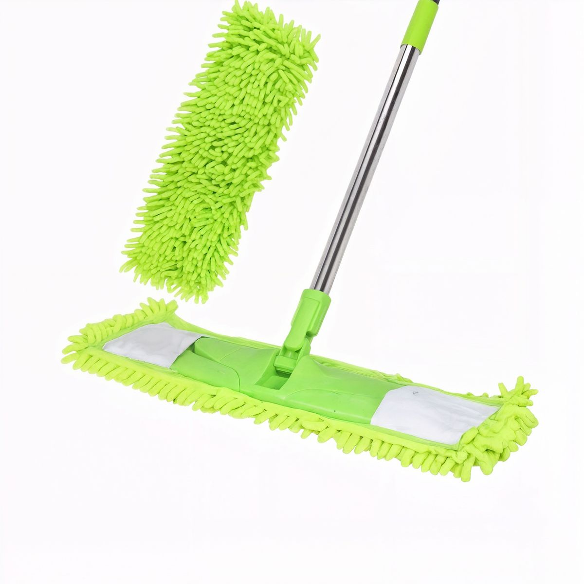 GENERICO - mopa plana trapeador piso flotante + repuesto microfibra