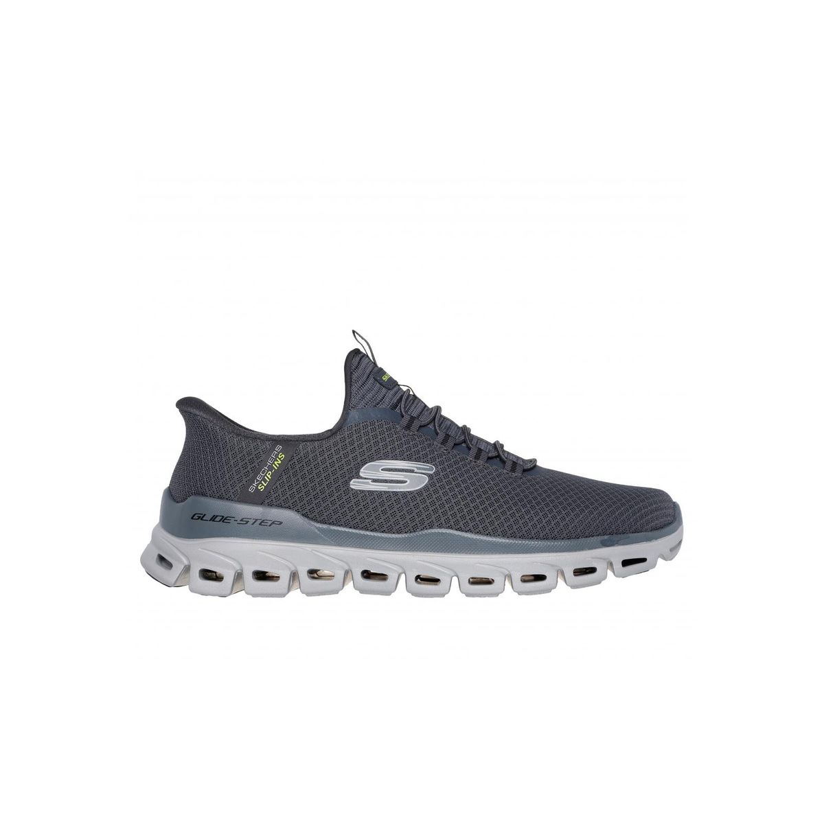 SKECHERS - Zapatillas Hombre Slip-ins Glide-Step Noxus Gris Skechers