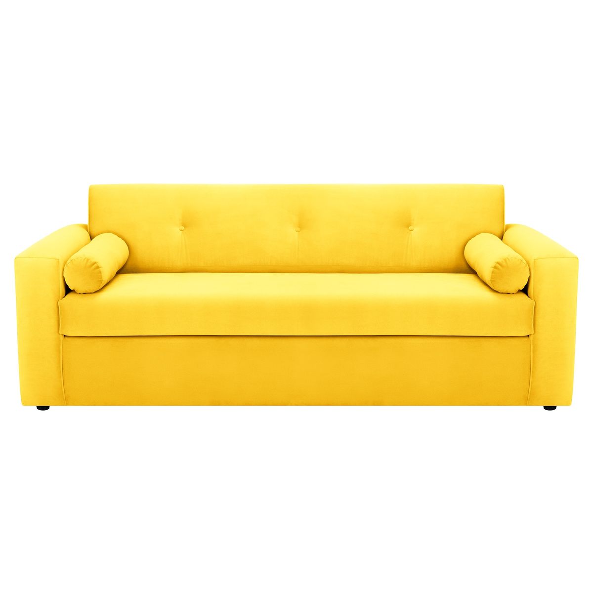 BODEVIR - Sofa Vivo 3CG Felpa 30 Amarillo