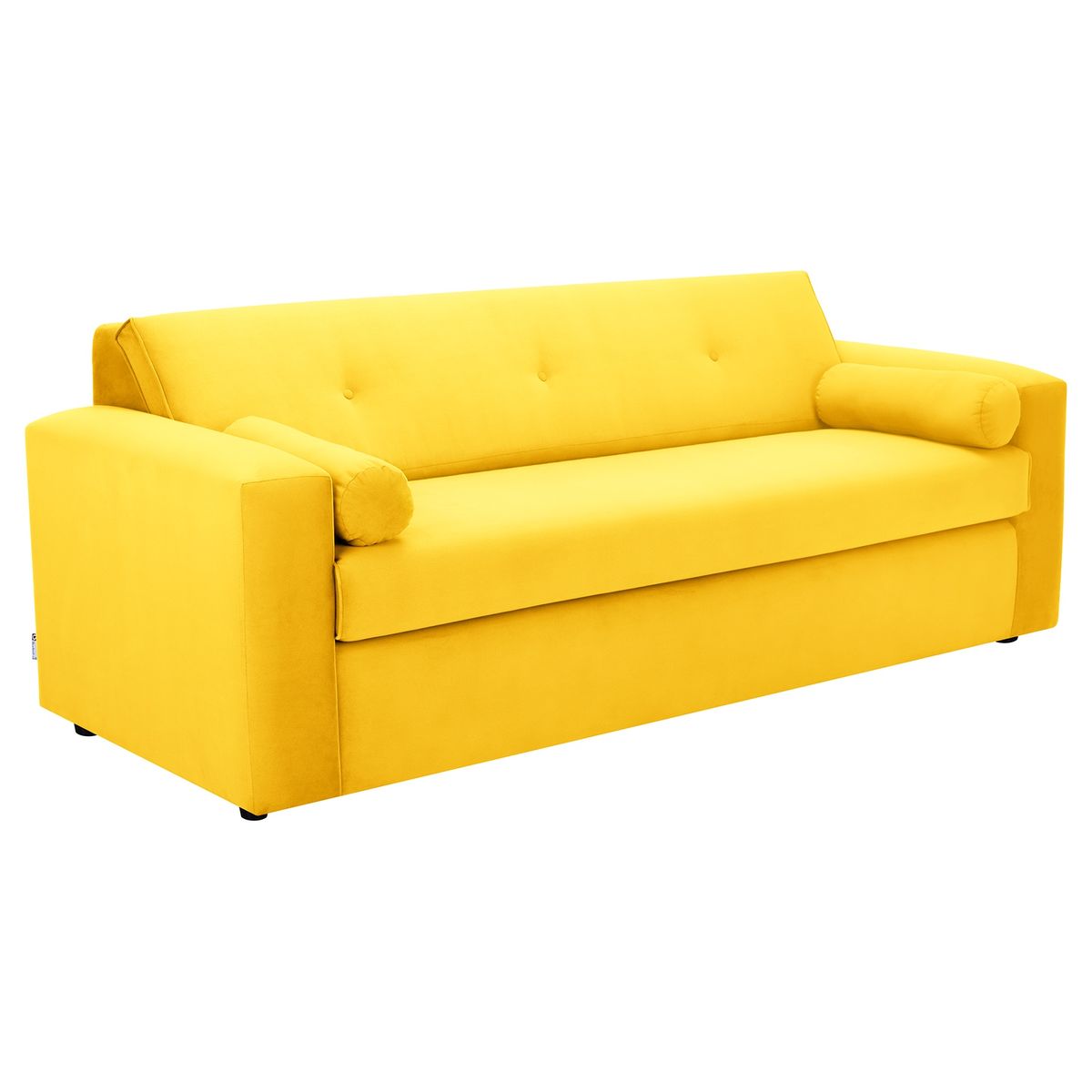 BODEVIR - Sofa Vivo 3CG Felpa 30 Amarillo