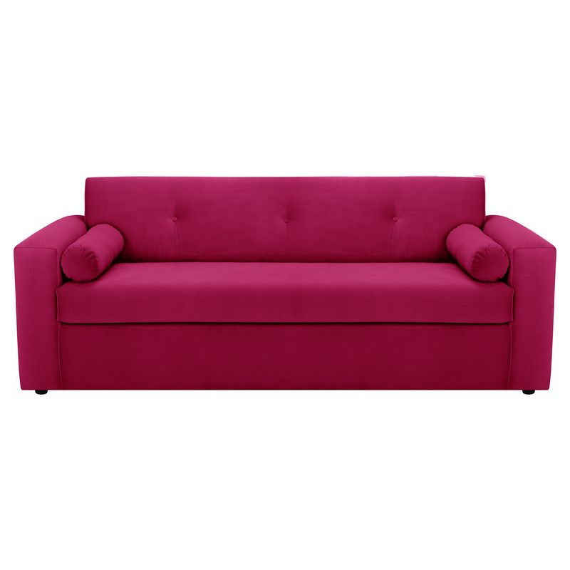 BODEVIR - Sofa Vivo 3CG Felpa 30 Burdeo