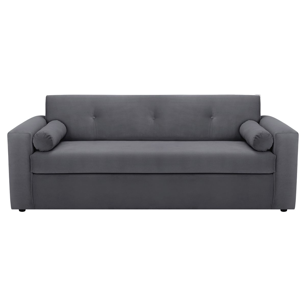 BODEVIR - Sofa Vivo 3CG Felpa 30 Gris