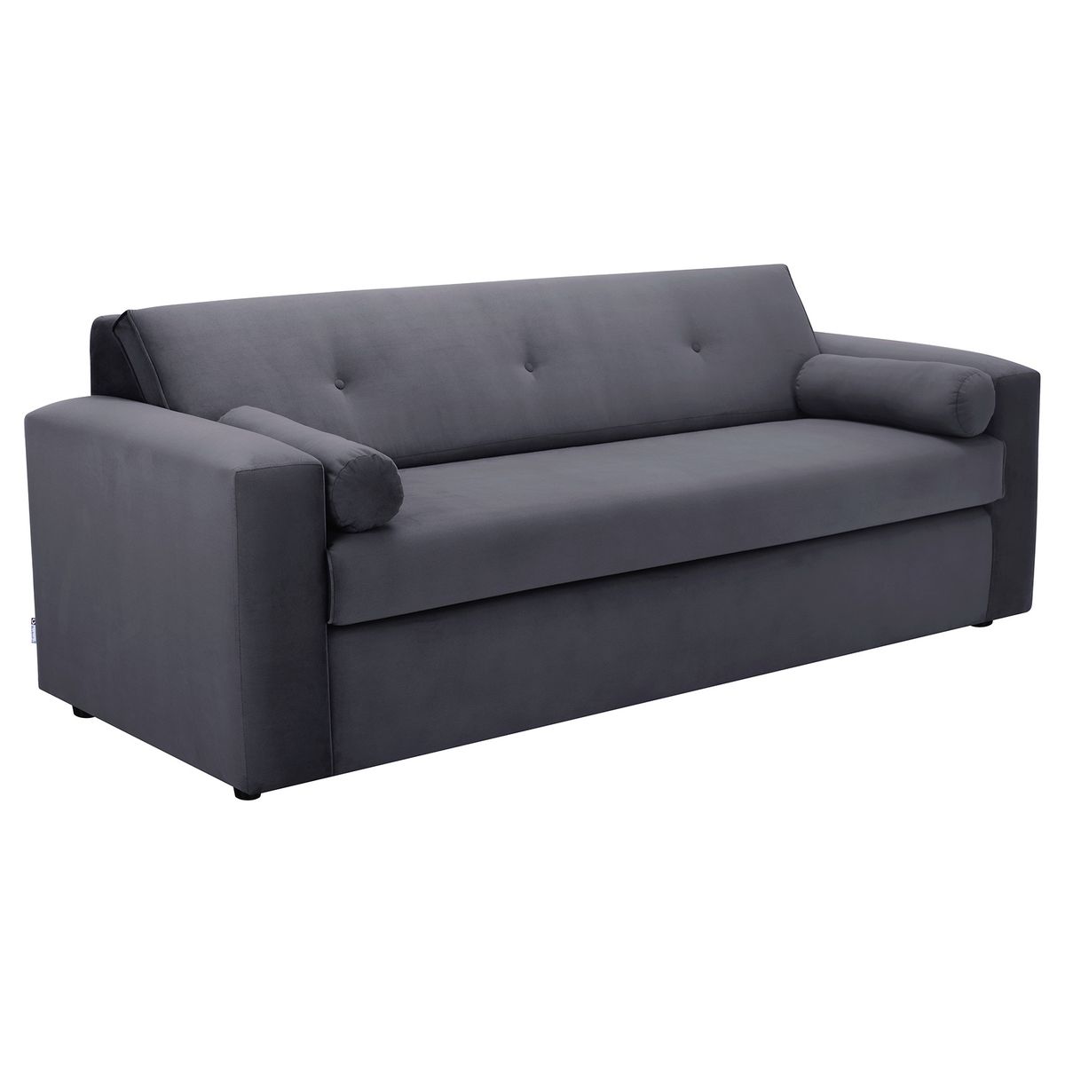 BODEVIR - Sofa Vivo 3CG Felpa 30 Gris