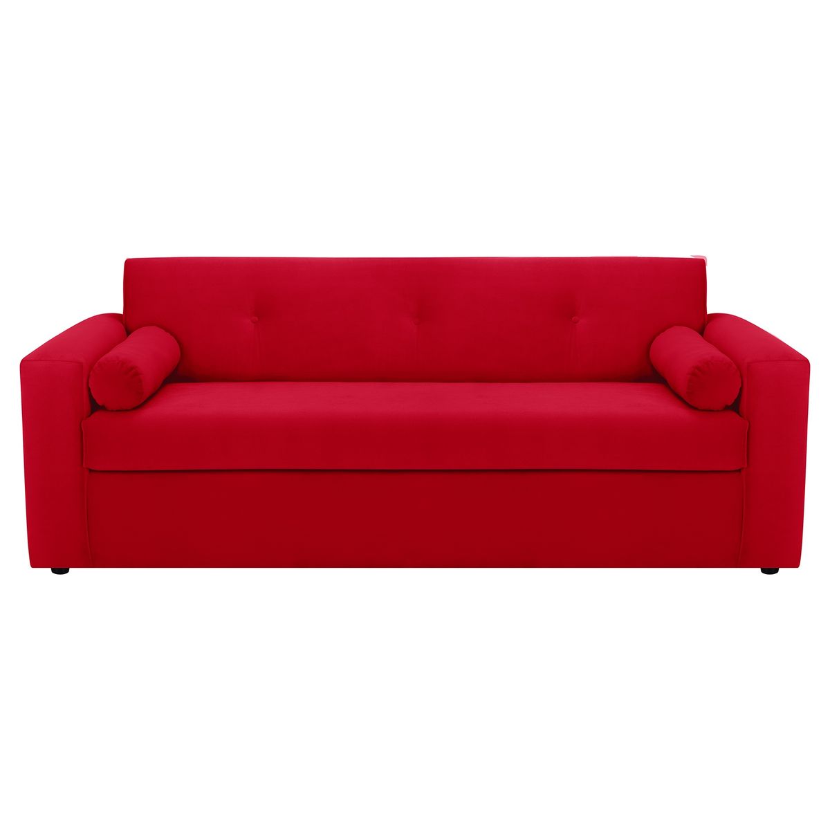 BODEVIR - Sofa Vivo 3CG Felpa 30 Rojo