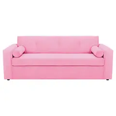 BODEVIR - Sofa Vivo 3CG Felpa 30 Rosado