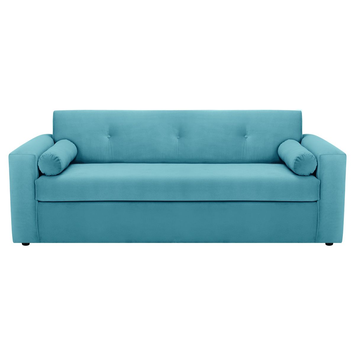 BODEVIR - Sofa Vivo 3CG Felpa 30 Turquesa