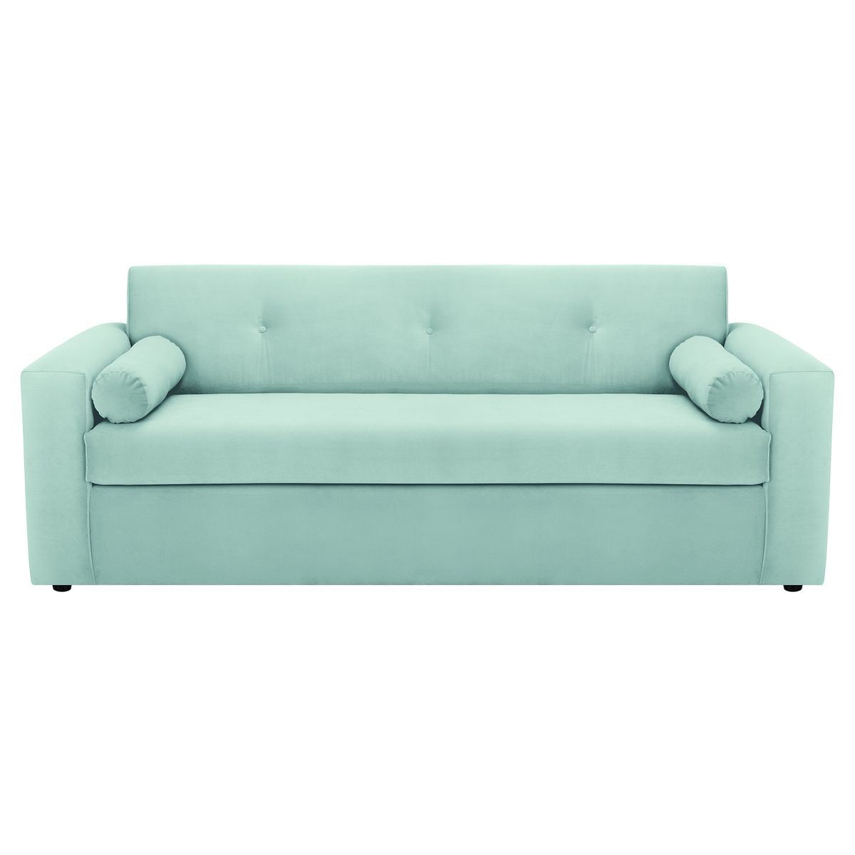 BODEVIR - Sofa Vivo 3CG Felpa 30 Verde Agua