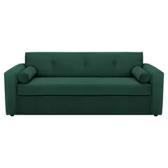 BODEVIR - Sofa Vivo 3CG Felpa 30 Verde Botella
