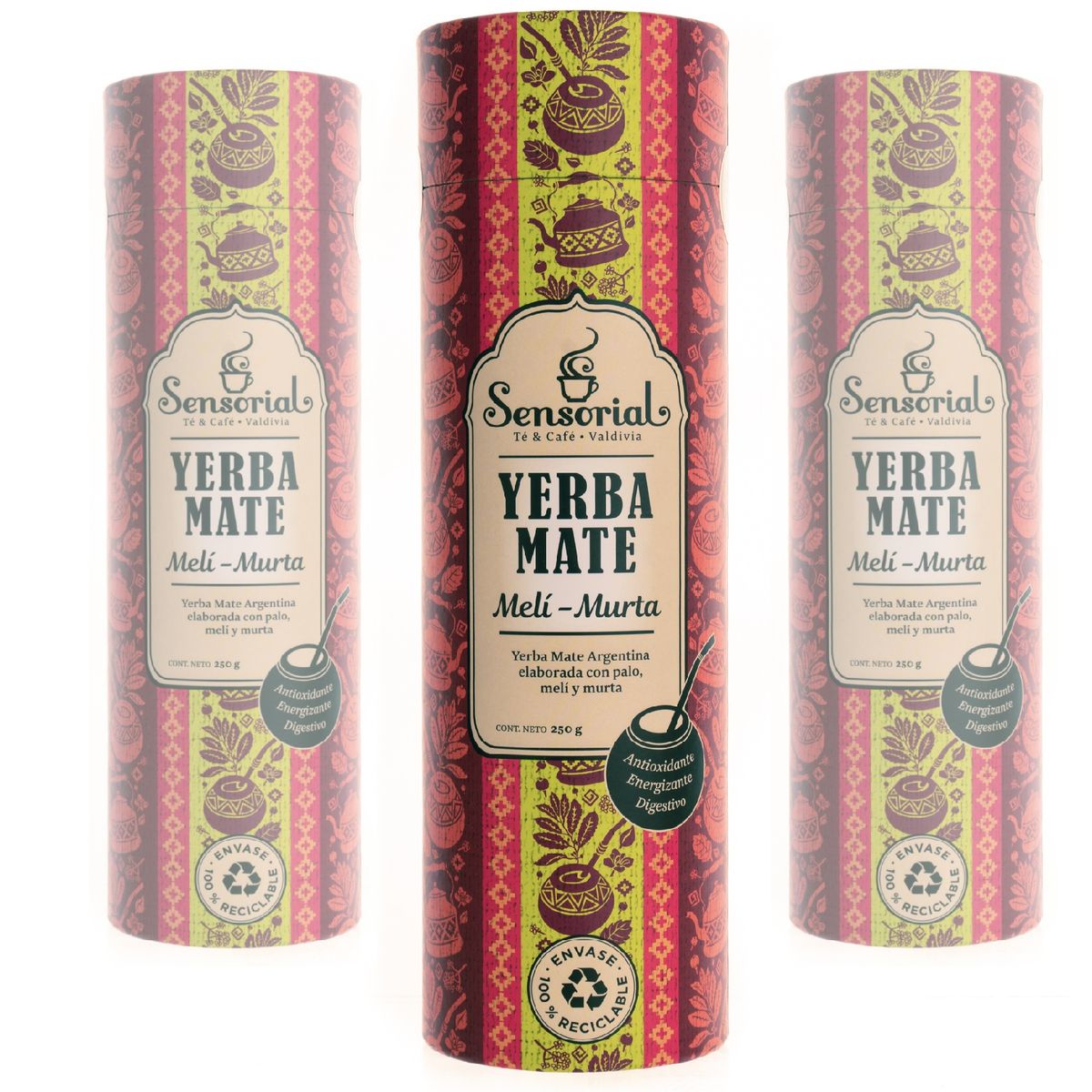 SENSORIAL - Yerba Mate Meli Murta Tarro 250g SENSORIAL