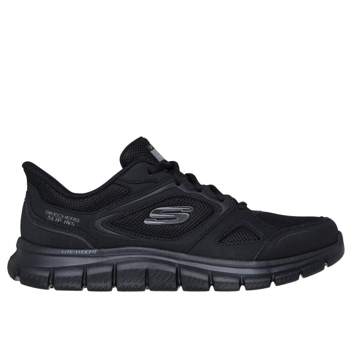 SKECHERS - Zapatillas Hombre Slip-ins Track BK Negro Skechers