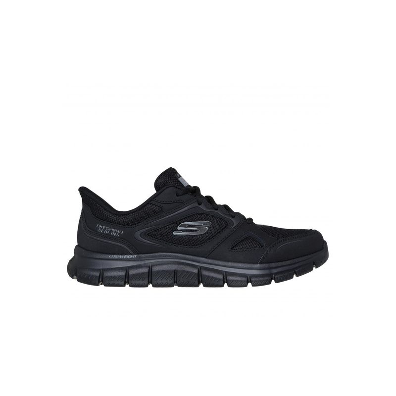 SKECHERS - Zapatillas Hombre Slip-ins Track BK Negro Skechers