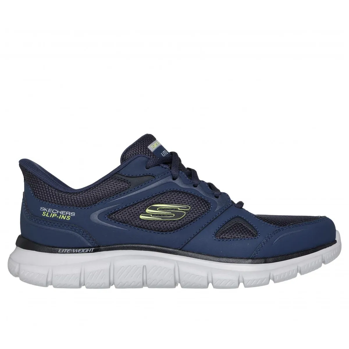 SKECHERS - Zapatillas Hombre Slip-ins Track NV Azul Skechers