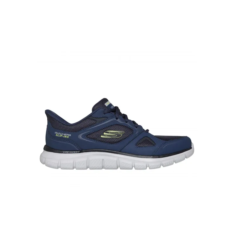 SKECHERS - Zapatillas Hombre Slip-ins Track NV Azul Skechers