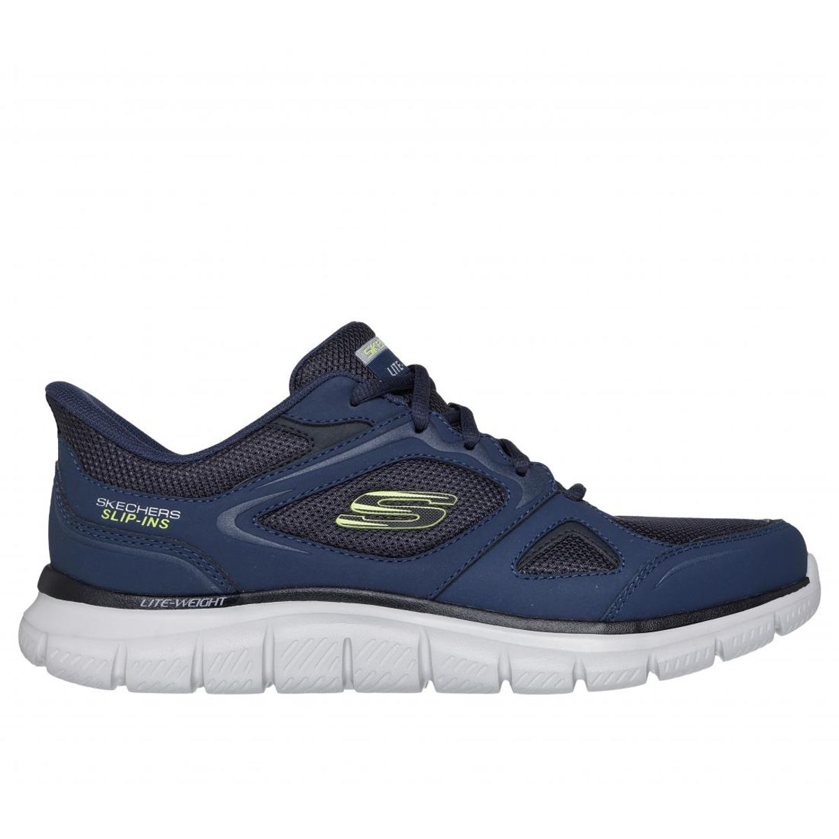 SKECHERS - Zapatillas Hombre Slip-ins Track NV Azul Skechers